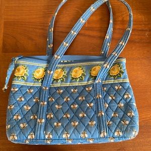 Vera Bradley Bees and yellow roses bag